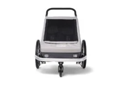 Croozer Kid Keeke 2 Kinderanhänger -Kinderfahrrad 121001620 croozer kid keeke 2 front 02 stone grey 2020 web 1000 x 1000