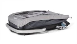 Croozer Kid Keeke 2 Kinderanhänger -Kinderfahrrad 121001620 croozer kid keeke 2 gefaltet stone grey 2020 web 1000 x 1000