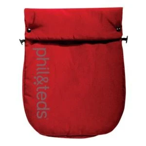 Phil&teds Promenade/Smart Cosy Toes Fußwärmer - Cherry / Rot 3 Phil&teds Promenade/Smart Cosy Toes Fußwärmer - Cherry / Rot