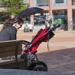 Universal Sonnenschirm Für Phil And Teds Schwarz -Kinderfahrrad 2377 5