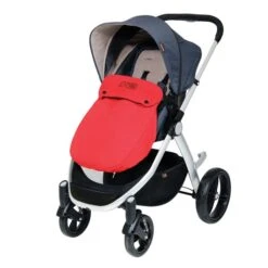 Mountain Buggy Cosmopolitan Beindecke Cosy Toe Chilli Rot -Kinderfahrrad 2436 org chilli dsc00341