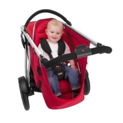 Phil & Teds Vibe 3 & Verve 3 Double Kit Cherry 2016 -Kinderfahrrad 2959 vibe and verve stroller double kit rear facing on b