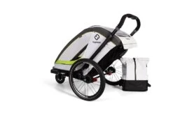 Hamax, Breeze Fahrradanhänger Für Kinder 2023 21 Hamax, Breeze Fahrradanhänger Für Kinder 2023 -Kinderfahrrad ham400201 hamax breeze white green backpack2