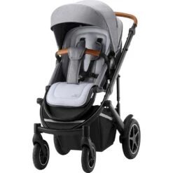 Britax Römer Stay Cool Sitzeinlage - SMILE III -Kinderfahrrad jpg smile iii cognachandle frostgrey 02 seatliner 2020 72dpi 2000x2000 1