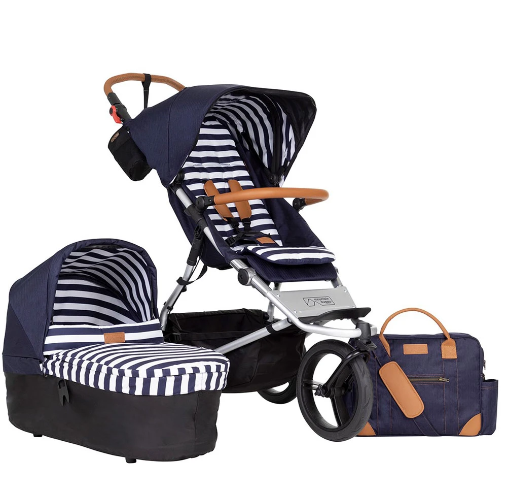 Mountain Buggy Urban Jungle Luxury Kinderwagen-Set Nautical 2021 3 Mountain Buggy Urban Jungle Luxury Kinderwagen-Set Nautical 2021
