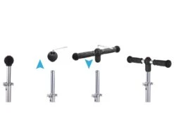 Micro Kickboard Compact Black Kinderroller KB0020 -Kinderfahrrad micro kickboard compact black aufsteckerd6891