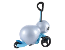 Microlino Kinderroller Blau Mit Luftsitz -Kinderfahrrad microlino blau luftsitz hinten seite8aa85