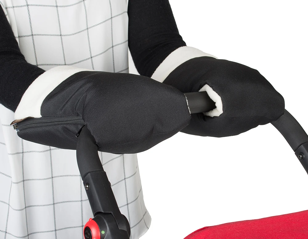 Mountain Buggy Winterhandschuhe Hand Muffs Schwarz 4 Mountain Buggy Winterhandschuhe Hand Muffs Schwarz – Bild 2