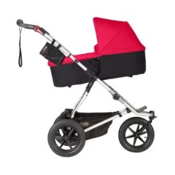 Mountain Buggy Carrycot Plus Babywanne V 3.2 Für Urban Jungle Und Terrain Ab 2019 -Kinderfahrrad mountainbuggy carrycot urban jungle berry side full 1000 x 1000