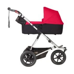 Mountain Buggy Carrycot Plus Babywanne V 3.2 Für Urban Jungle Und Terrain Ab 2019 -Kinderfahrrad mountainbuggy carrycot urban jungle berry side3 1000 x 1000