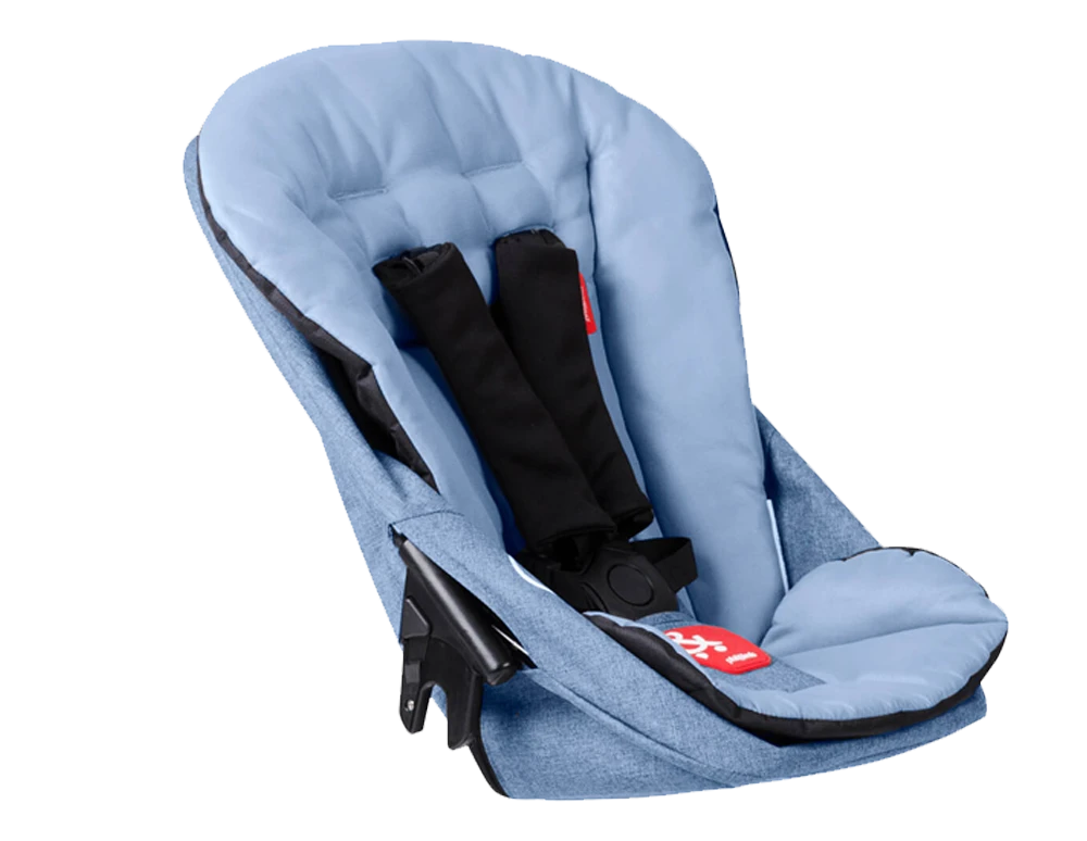 Phil & Teds Dash Double Kit Blue Marl 3 Phil & Teds Dash Double Kit Blue Marl