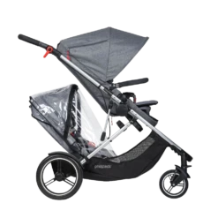 Phil&Teds Voyager Buggy 2016 Storm Cover Für Double Kit Zweitsitz