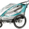 Qeridoo Regenverdeck Für Fahrradanhänger 2018 -Kinderfahrrad regenschutz regenverdeck sp