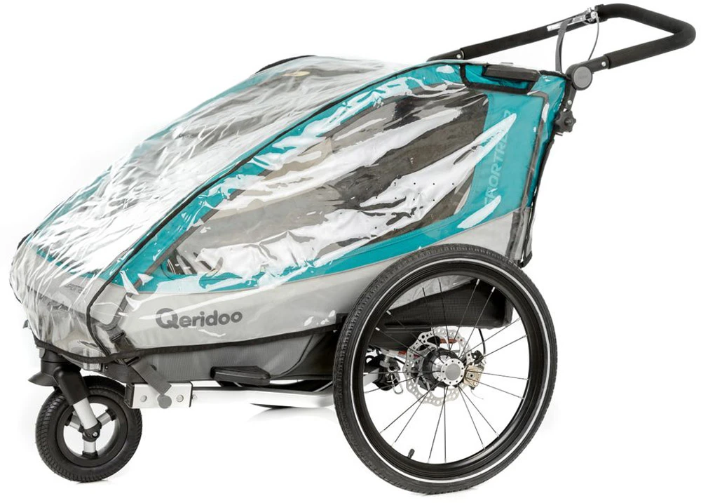 Qeridoo Regenverdeck Für Fahrradanhänger 2018 3 Qeridoo Regenverdeck Für Fahrradanhänger 2018