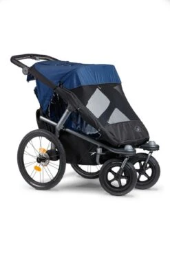 TFK Velo + Deichsel, Fahrradanhänger-Zwillingskinderwagen, Marine-schwarz -Kinderfahrrad rs1403 t v2 s 334 moskitonetz scr 54308 533x800 1