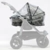 TFK Regenschutz Für Duo Und Trio Kinderwagen -Kinderfahrrad rs3864 regenschutz duo 0003