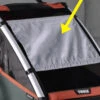 Thule Sonnenschutz Für Zweisitzer -Kinderfahrrad thule sunshade