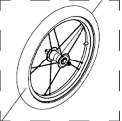 Thule 16 Zoll Mantel Und Schlauch Für Urban Glide Vorderrad