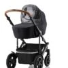 Britax Römer SMILE 3 Kinderwagenaufsatz Regenverdeck -Kinderfahrrad web version smile iii cognachandle frostgrey 02 raincover hardcarrycot 2019 300dpi